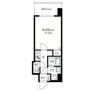 S-RESIDENCE緑橋駅前の間取り図