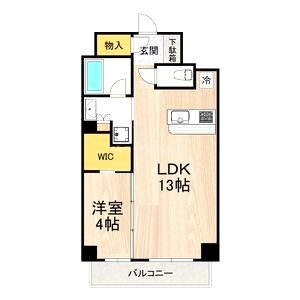 LEGALAND+難波南の間取り図