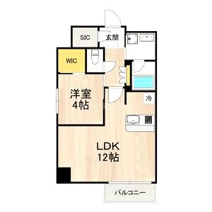 LEGALAND+難波南の間取り図