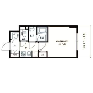 S-RESIDENCE神戸元町の間取り図