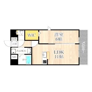 フェリシア宮町の間取り図