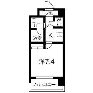 Pi’ece charmante Fukushimaの間取り図
