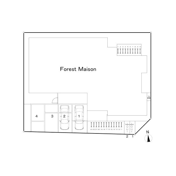 Forest Maisonの外観10枚目