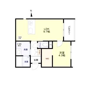 ForestMaison堀川御池の間取り図