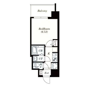 S-RESIDENCE新大阪Ridenteの間取り図