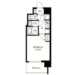 S-RESIDENCE新大阪Ridenteの間取り図
