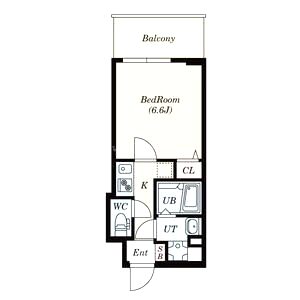S-RESIDENCE新大阪Ridenteの間取り図