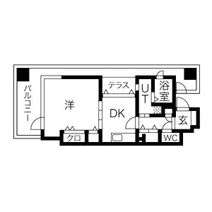プレジール三ノ宮IIIの間取り図