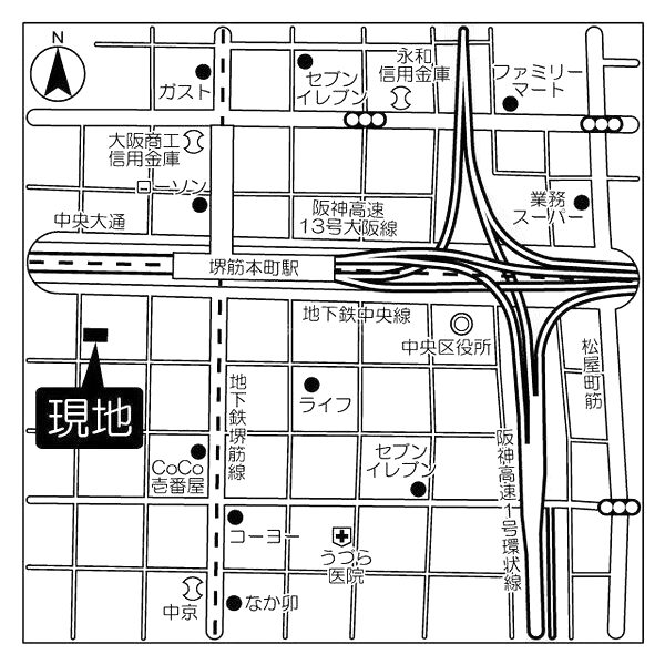 ブランズ大阪本町の外観2枚目