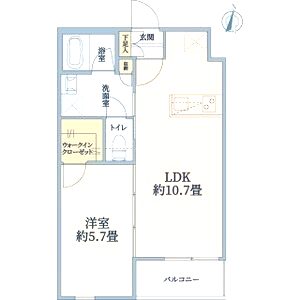 ウェルスクエア豊中本町の間取り図