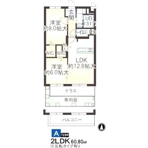 シャルマン静嘉の間取り図