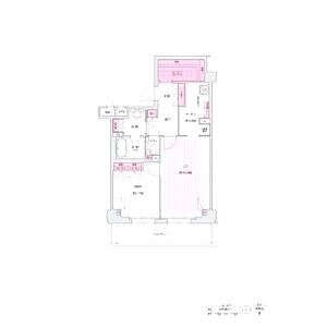 本町橋タワーの間取り図