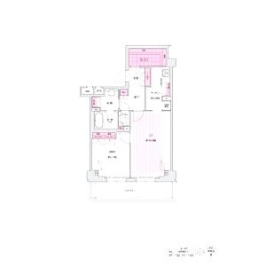 本町橋タワーの間取り図