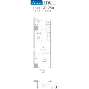 M-chrisの間取り図