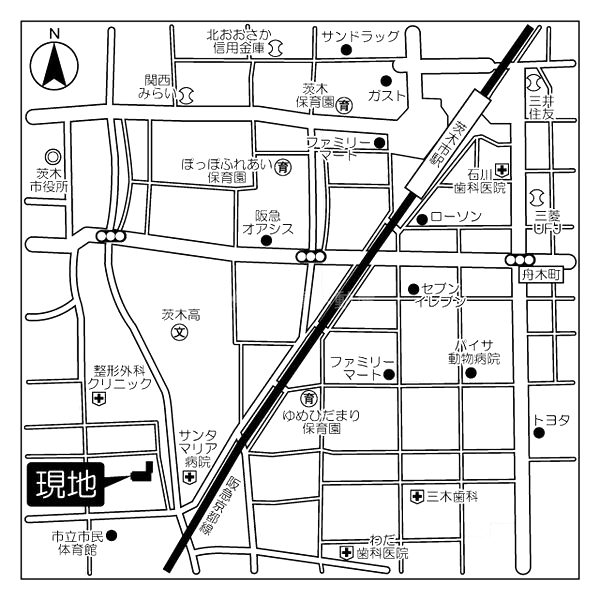 UURコート茨木東中条の外観2枚目