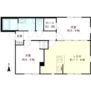 Cher(シエール)Iの間取り図