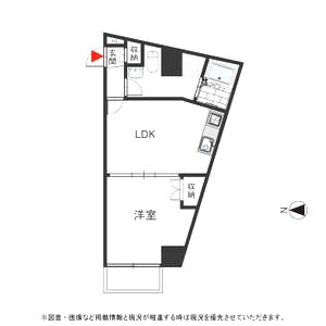 ディアさくら夙川の間取り図