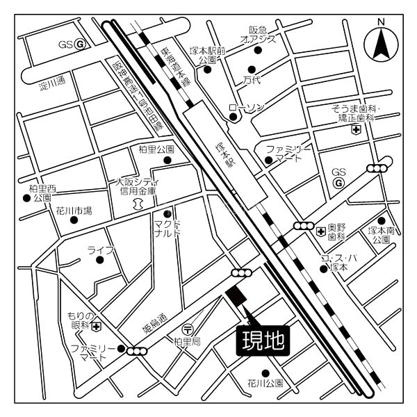 エスタート塚本の外観2枚目