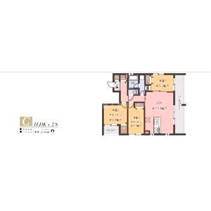 グラシア髙倉の間取り図
