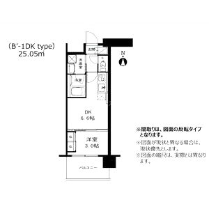 アーバネックス西長堀の間取り図