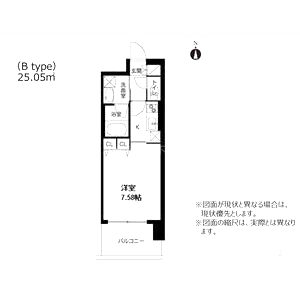 アーバネックス西長堀の間取り図