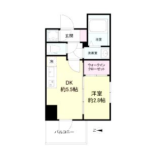 セレニテ新大阪グランデ シュッドの間取り図