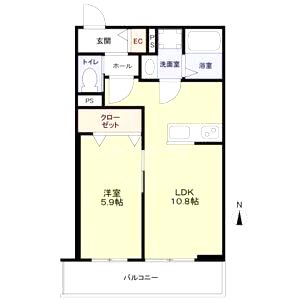 ForestMaison京都北山 WESTの間取り図