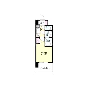 レジュールアッシュ桜宮リバーコートの間取り図