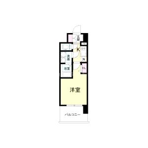 レジュールアッシュ桜宮リバーコートの間取り図