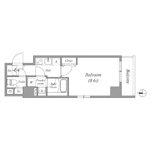 アドバンス京都デタンデュの間取り図