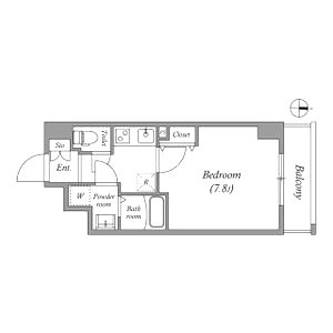 アドバンス京都デタンデュの間取り図